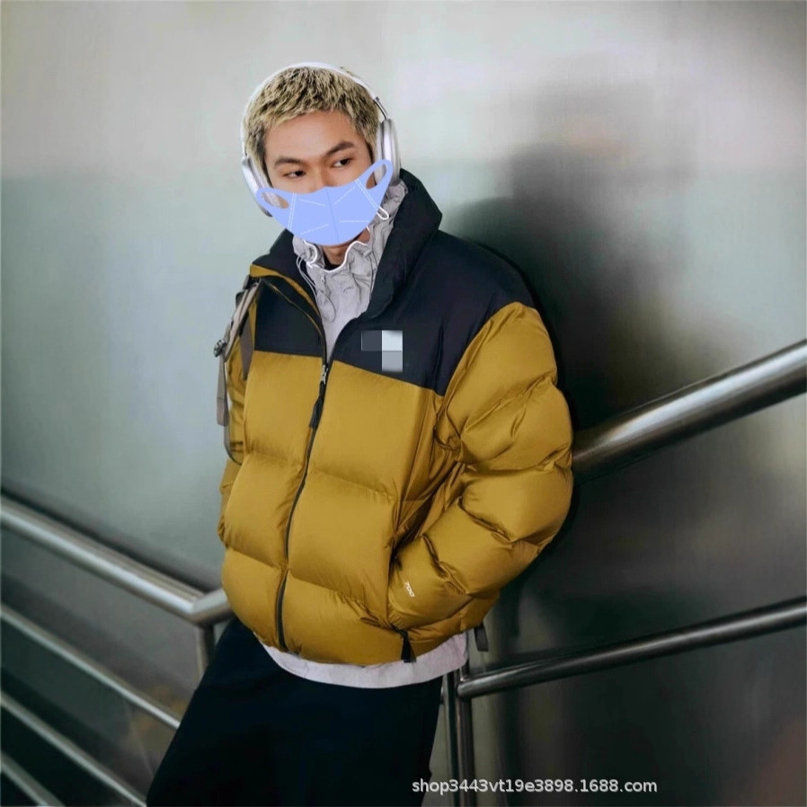 Putian Foreign Trade High-Purity Yuannibao 1996 down Jacket Classic White Duck down Winter Coat for Men and Women Couples