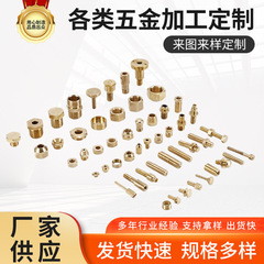 定制机械五金零配件铁件加工走心机非标铝件机加工黄铜件铜件加工