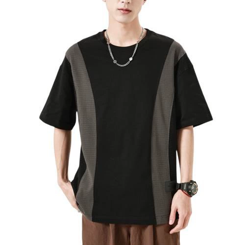 Футболка с коротким рукавом, oversize, плюс размер, с коротким рукавом