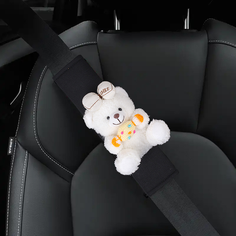 Funda Protectora para Cinturón de Coche de Peluche Artificial