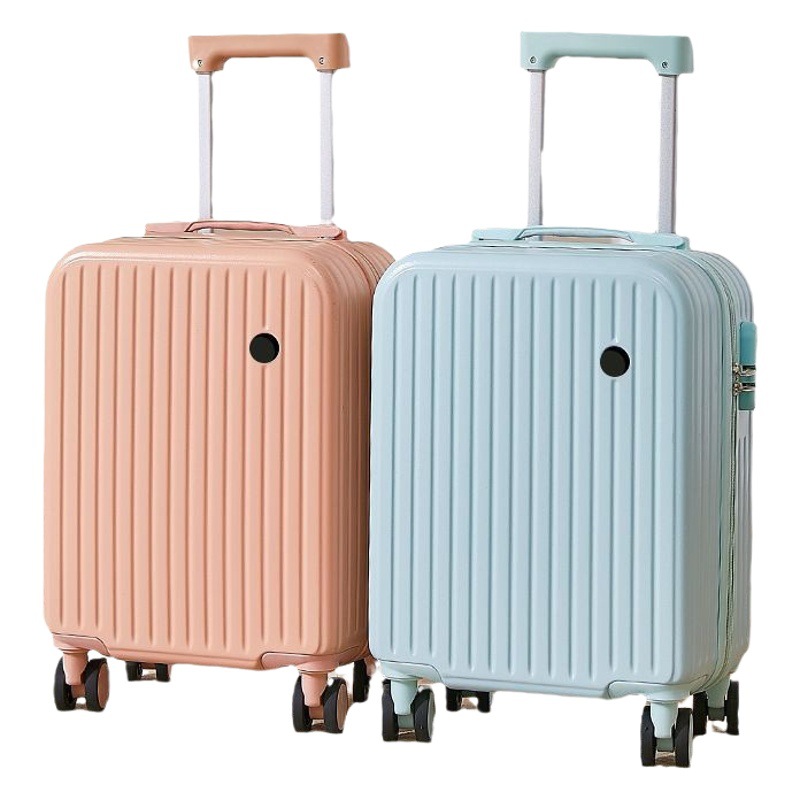 Maleta de mano de 18 pulgadas, maleta de viaje, maleta para niños, maleta con ruedas de gran capacidad de 20 pulgadas, maleta pequeña con contraseña para mujer