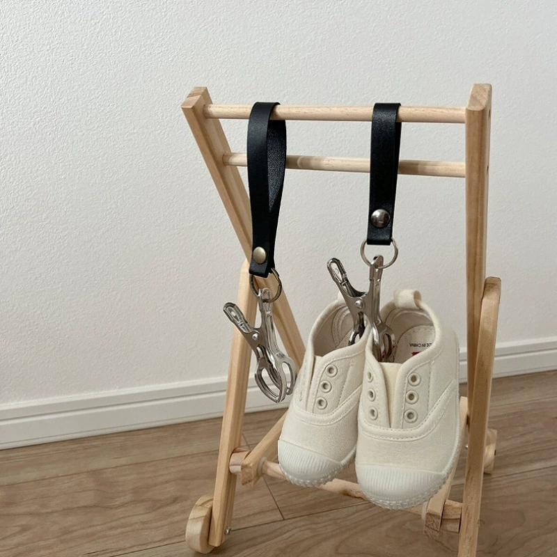 Трансграничные горячие продажи Детская коляска зажим для обуви может быть подвешена сумка для балетной обуви зажим для хранения Многофункциональный зажим для обуви из нержавеющей стали