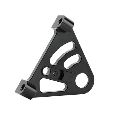 Universal Large Radiation Transcoder Modification Flat Fork Straight-Through Port Universal Large Radiation Transcoder 220 Disk Large Radiation Caliper (Other brake systems) - universal-rear-flat-fork-with-large-radiation-code-black