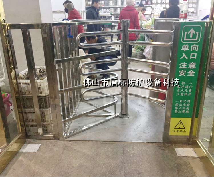 车站室内可移动进出转闸门|超市单向门入口器单向门出口器禁行器