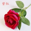 Poured cloth rose red