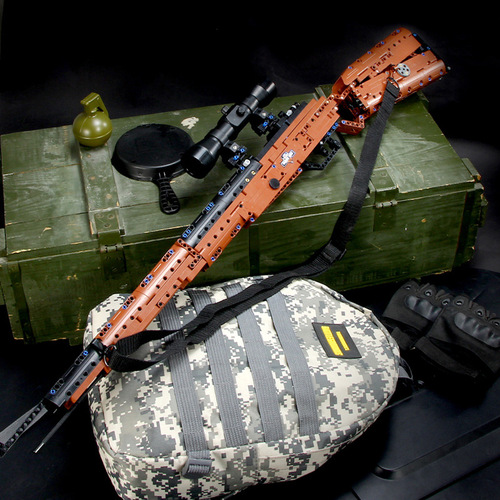 LEGO Compatible 98K Airsoft Gun Model for Adults and Boys - High Difficulty Assembly