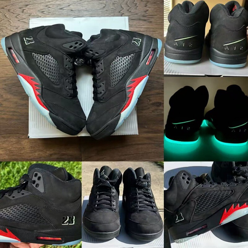 Source Factory Aj5 High-Top Casual Cultural White-Red-Orange Aj5 North Carolina Blue Basketball Shoes Shock-Absorbing Non-Slip Sports Shoes Source Factory Aj5 High-Top Casual Cultural White-Red-Orange Aj5 North Carolina Blue Basketball Shoes Shock-Absorbing Non-Slip Sports Shoes
