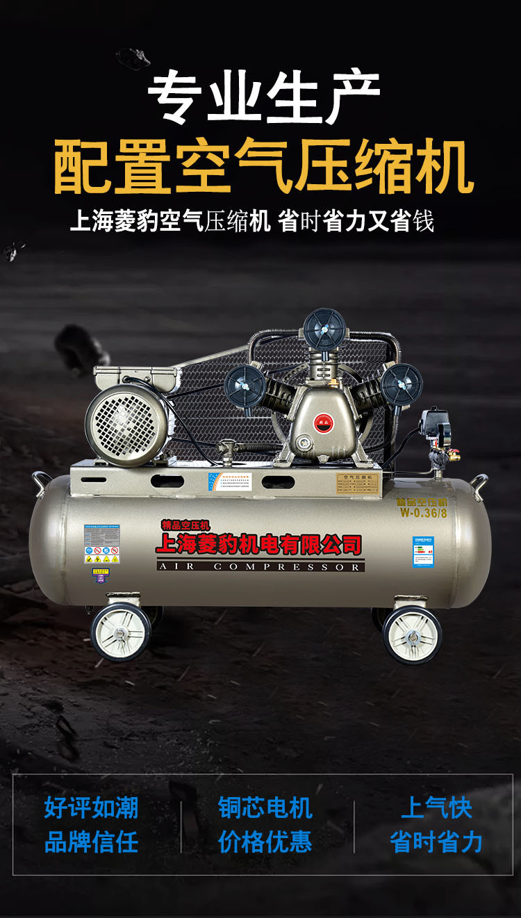 Shanghai Air Compressor Air Compressor High Power Air Pump Industrial Grade 380V Large Air Compressor Air Pump