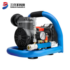 リチウム電気エアコンプレッサ1.5L車載エアポンプ木工ツール屋外工事シリンダなしミニブラシレスコンプレッサ