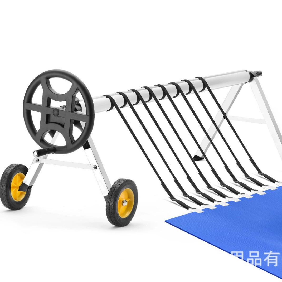 Плавательный бассейн намотка крышки ткани машина для бассейна изоляции пленки ручной намотки оптом