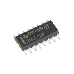 ԭ�b��Ʒ CD4051BM96 SOIC-16 CMOS��·8ͨ��ģ�M��·������оƬ