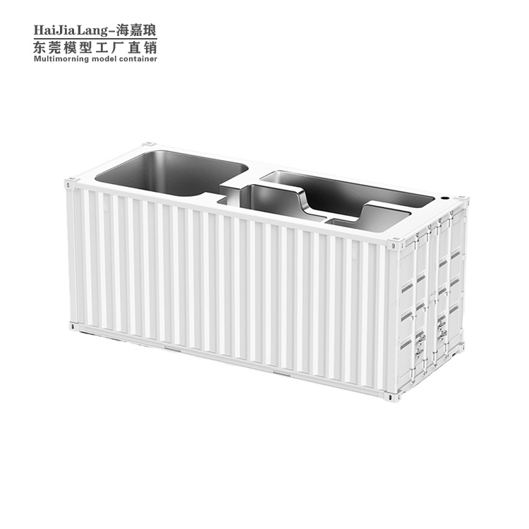 Organizador de Escritorio con Diseño de Modelo de Constructor, Portalápices Creativo, Contenedor de Papelería, Caja de Almacenamiento