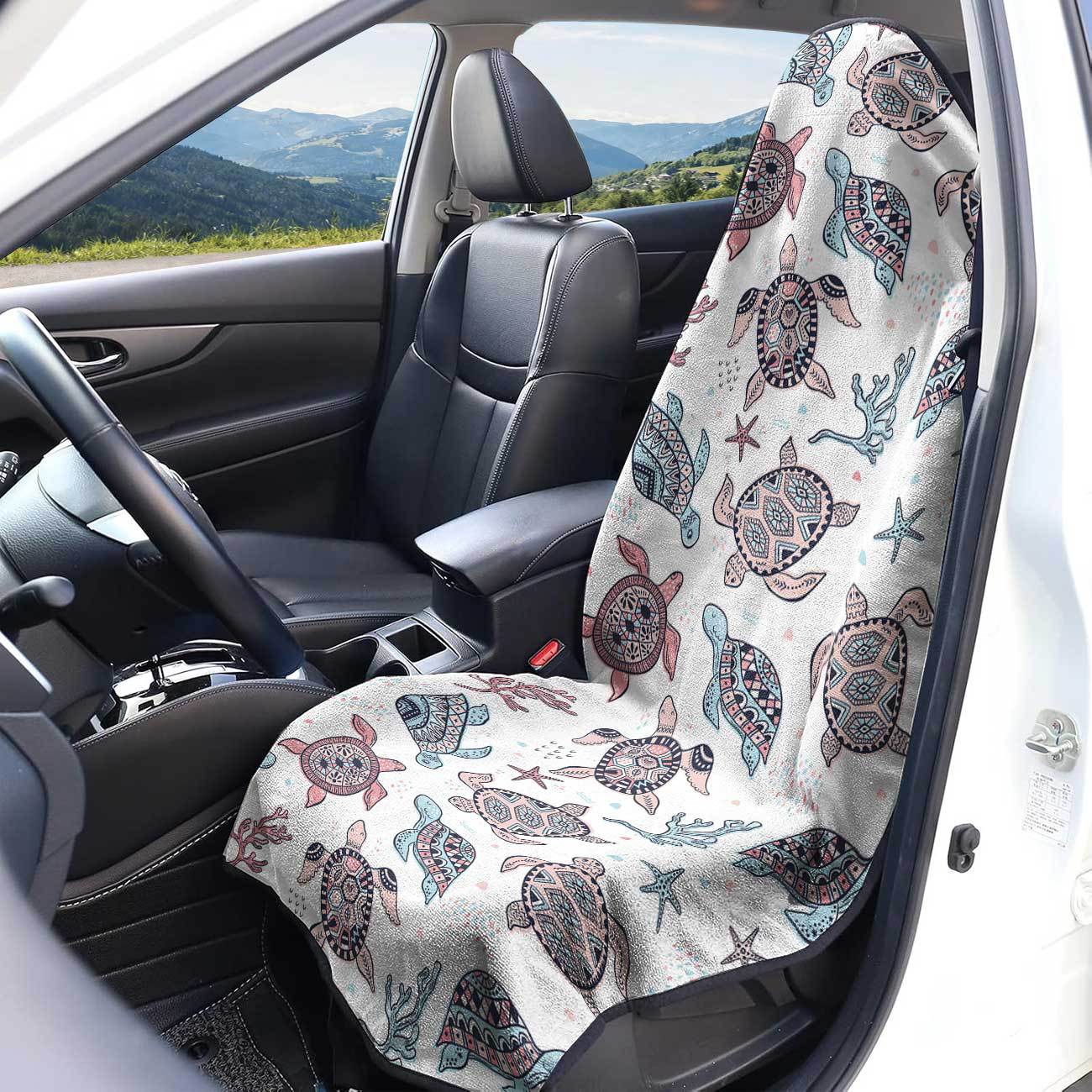 Marine seat towel cover front seat protector suitable for gym and exercise, universal for all seasons and car use