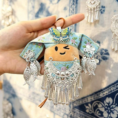 potato pendant Guiyang cultural and – Pluş açarlıqlar - miaojiang-small-potato-pendant-4