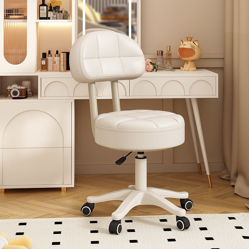 Backrest Computer Chair Home Girls Bedroom Dresser Makeup Chair Dormitory Student Desk Learning Lift Swivel Chair