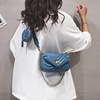 Phone bag, chain, small bag, straps for leisure, one-shoulder bag