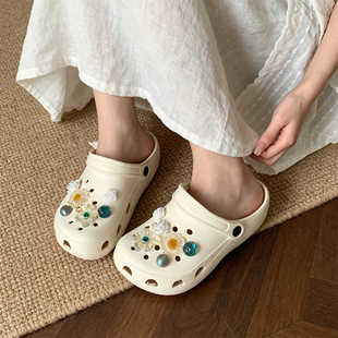 ���wɽ�軨�r����Ů��DIY����΢�㹭eva͸���p���H�Ӷ���ЬŮ��
