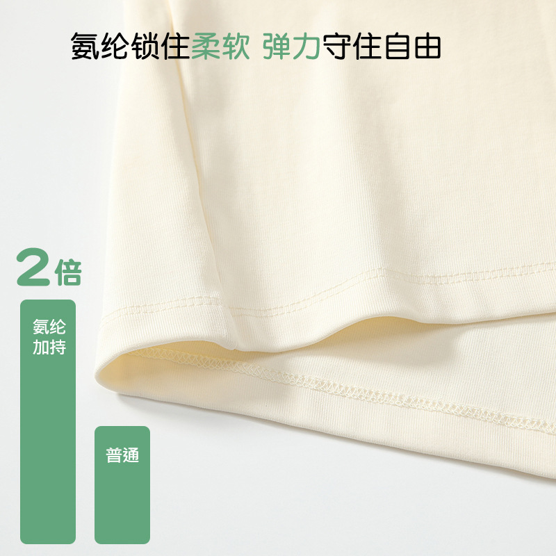 2025 秋スタイル 0-3 歳の女の子、小さな女の子、韓国風の薄い通気性と甘いボトムシャツ、カテゴリー A インナートップ|undefined