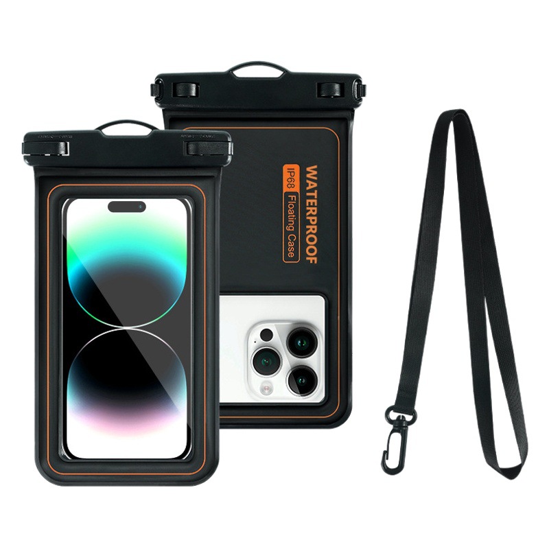 Factory Direct New sponge mobile phone waterproof bag outdoor swimming drifting diving touch screen floating waterproof bag