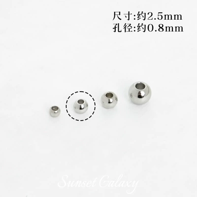 Beads Spacer Beads Handmade DIY — Zərgərlik ara hissələri - 25mm-white-k-50-pieces