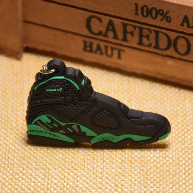 [Фабричный наличный товар air jordan8 поколение кроссовки брелок AJ keychain]