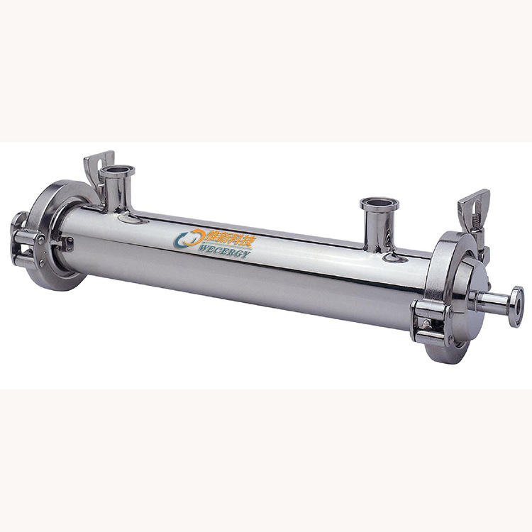 卫生级316L不锈钢注射水冷凝器单管板换热器纯水冷凝器