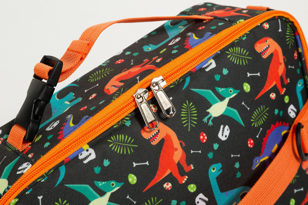 Bolsa de almuerzo Oxford con dibujos animados para niños, nueva bolsa de almuerzo con aislamiento para estudiantes, color tela Oxford, para el hogar y el jardín, 2024_voghion.com