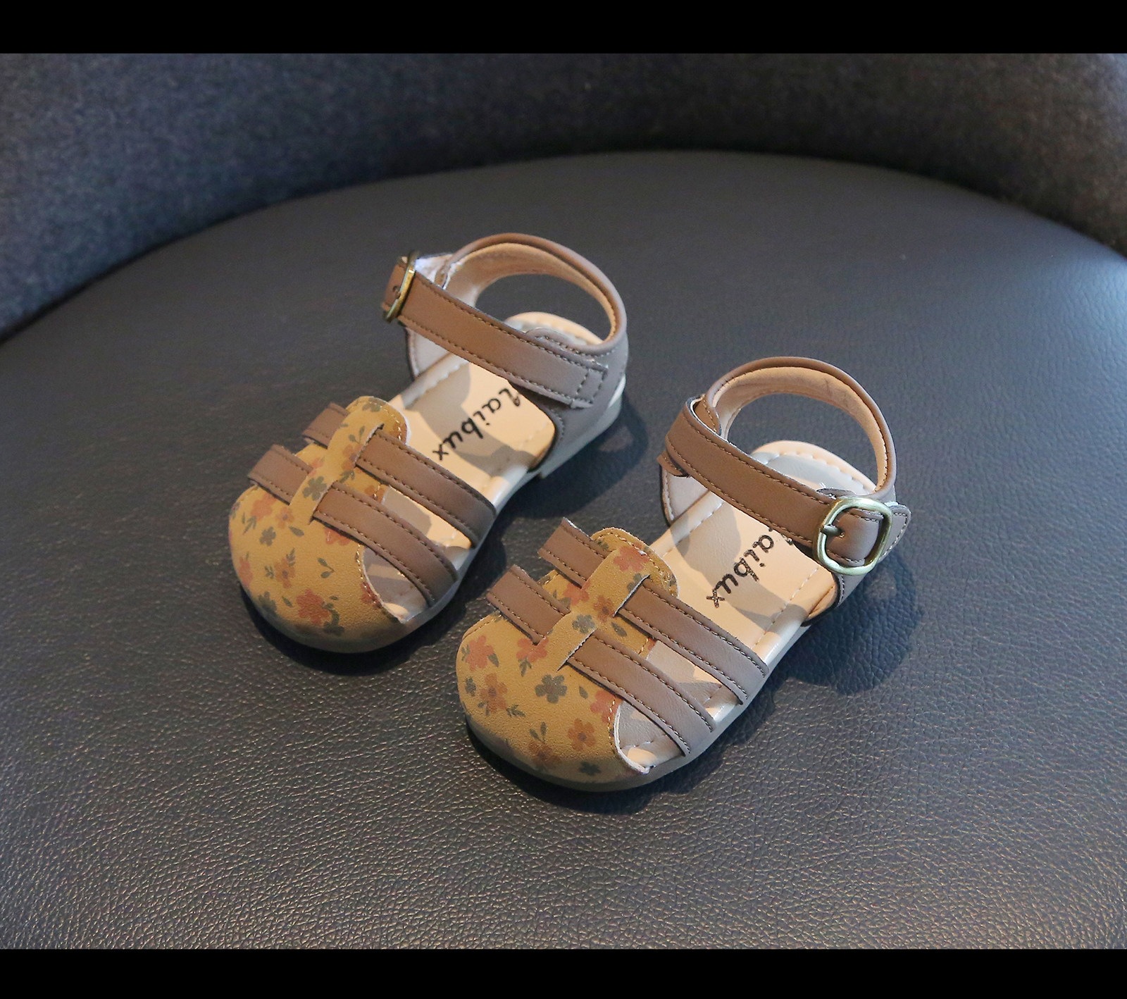 Sandales à fleurs pour bébé fille avec semelle souple_voghion.com