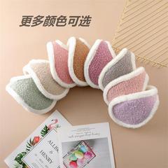 Earmuffs for Women's Winter Cycling, Plush Ear Covers for Men, Korean Style Ear Caps with Fleece, Thick Ear Protection Ear Warmers