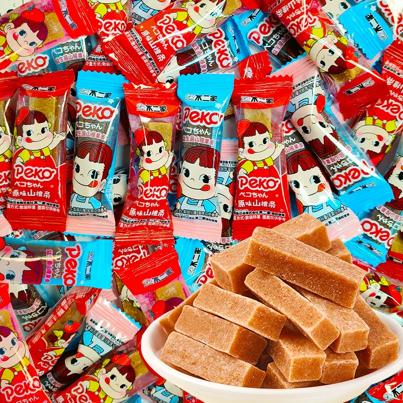 不二家 Hawthorn lollipops, probiotics, hawthorn strips, wedding candies, souvenirs, casual children’s snacks available for wholesale