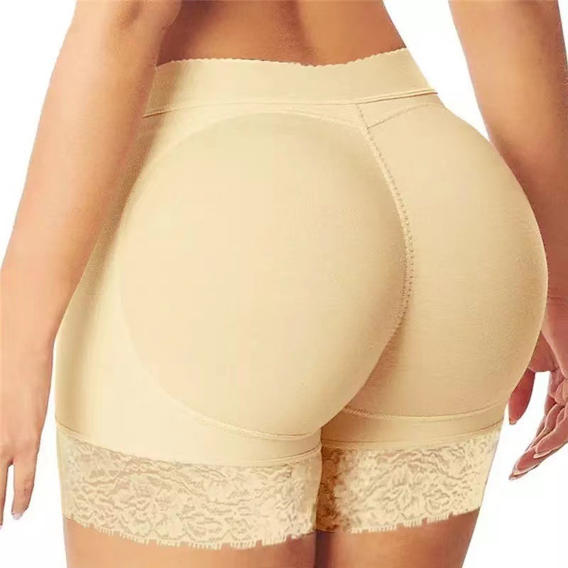 ヨーロッパとアメリカの国境を越えた女性用ヒップアップパンツ、ヒップアップ、偽尻下着、ボディシェイプボクサーレースヒップアップパンツ|undefined