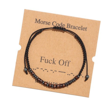 15g Weight Iron Stone Pendant Material Drawstring Bracelets Classification rope Chain Material 1 Piece Quantity Holiday, Daily Occasion rope, Iron Stone Material Geometric Pattern Unisex Gender Beaded, Braid Design Classic Style Style Classic Style Geometric Rope Iron Stone Wholesale Drawstring Bracelets 25