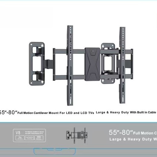 零售电视支架电视挂架摇摆伸缩电视架电视机挂架14寸-120寸全品类