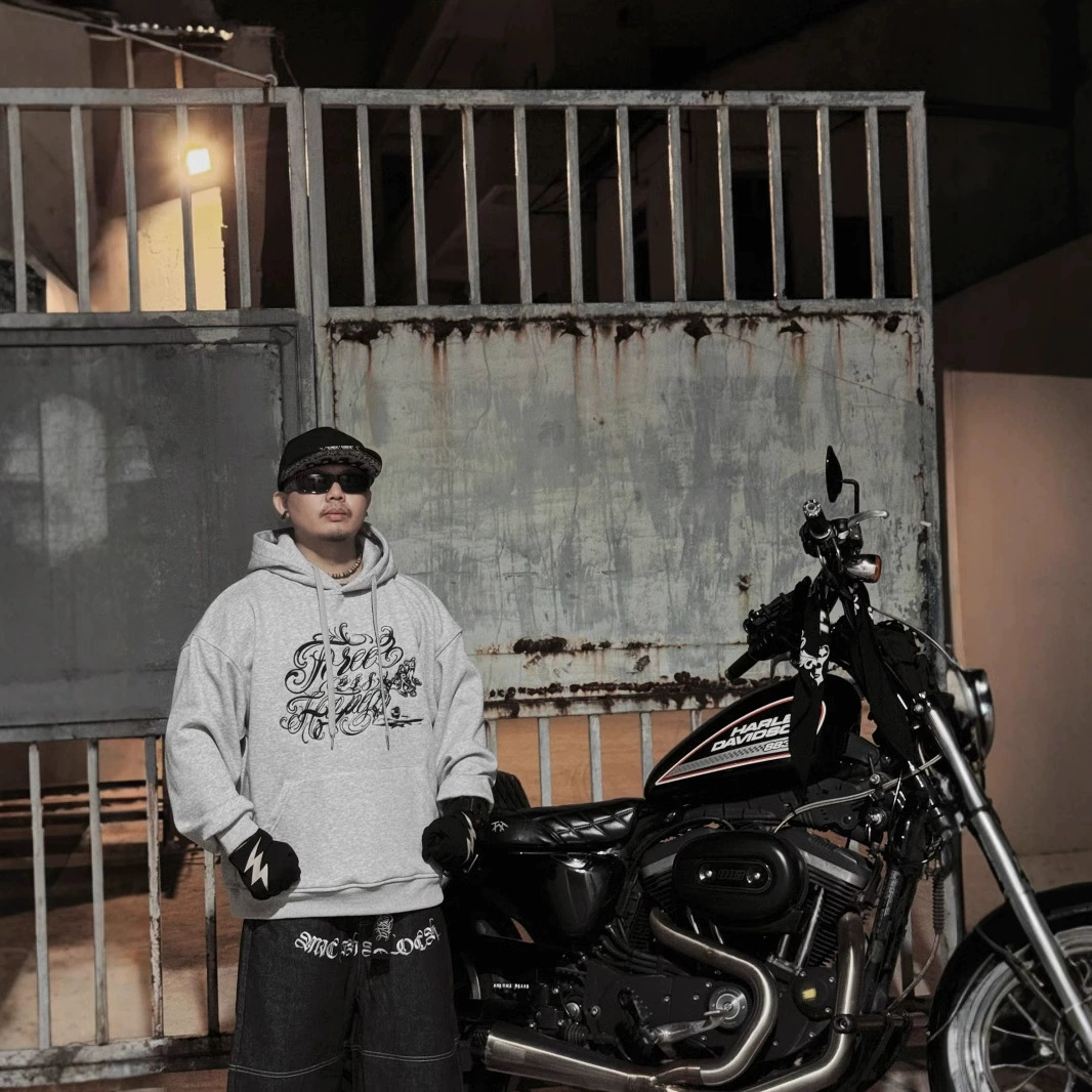 Американский стиль Chicano chicano вышитый шрифт с бархатным зимним теплым капюшоном толстовка с капюшоном