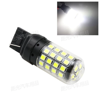 Cross-border best-selling car LED turn signal lights 1156 daytime running lights 2835 driving lights 54SMD car lights brake lights (Brake light) - white-light-1156-150