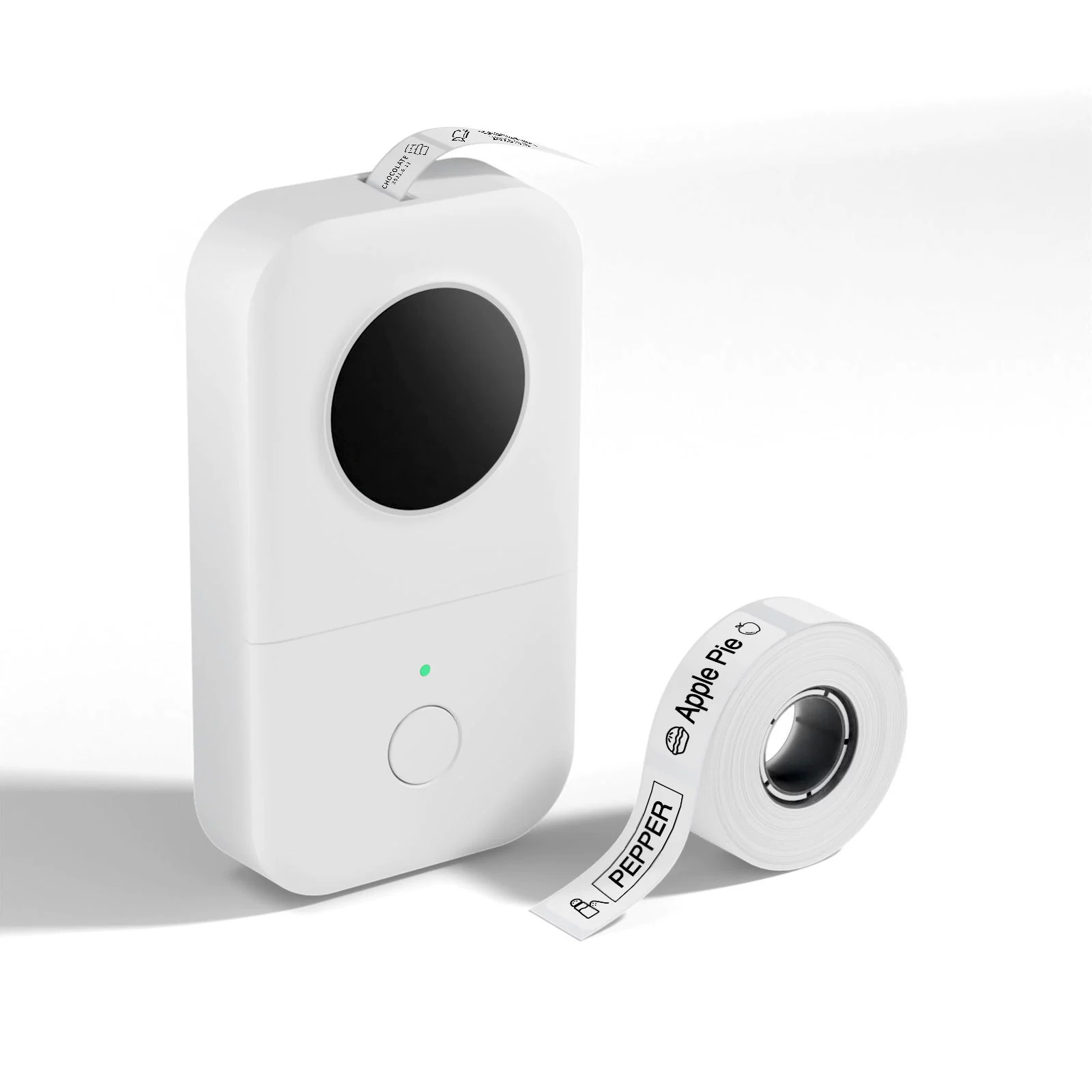 Термальная печатающая этикеточная принтер Phomemo D30, ручной Bluetooth, портативные ярлыки 6–15 мм