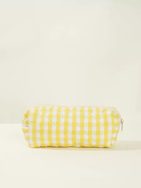 Yellow small pencil case