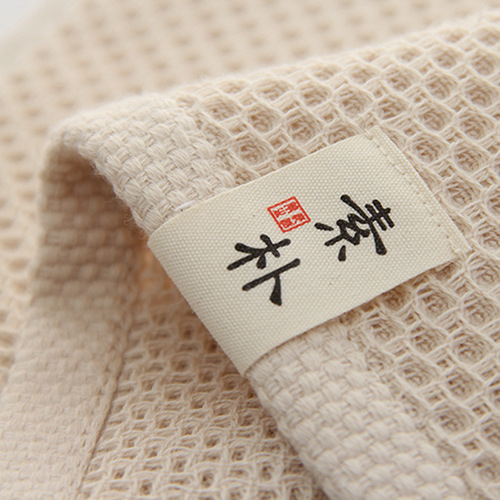 Pure cotton waffle square towel honeycomb small towel absorbent and breathable advertising gift