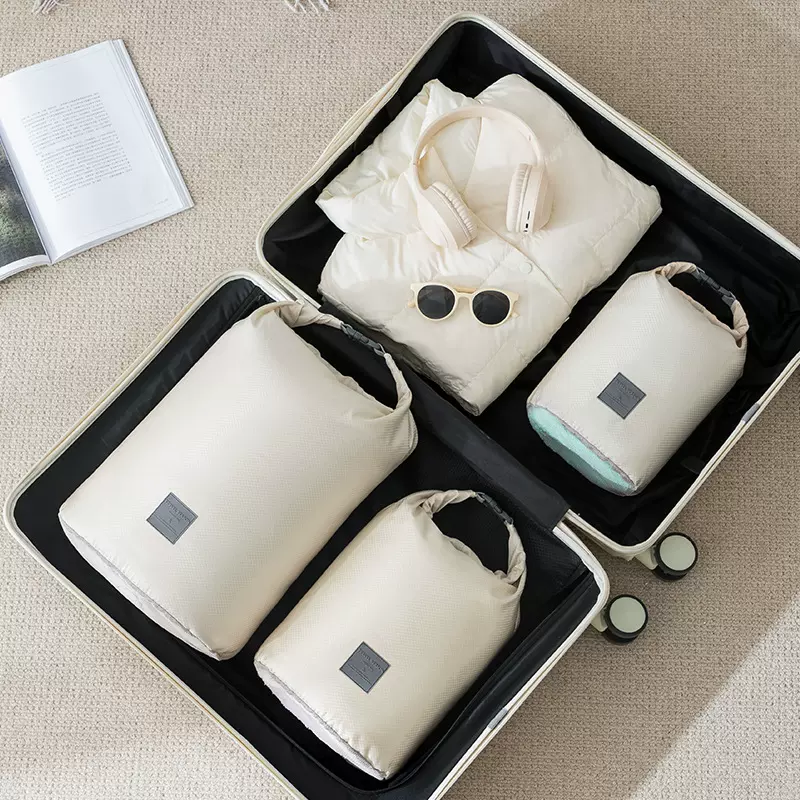 旅行收纳袋便携大容量压缩衣物袋防尘衣物旅行收纳包行李分装袋