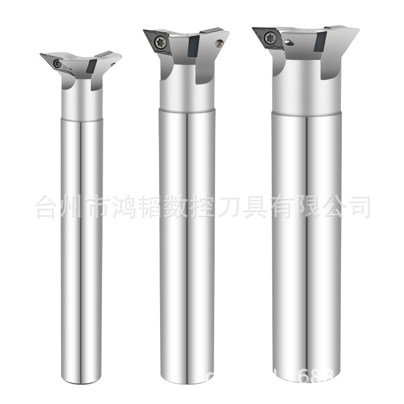 YW45/55 60度燕尾槽刀杆 数控刀具转位鸠尾铣槽刀架 平面清根刀盘