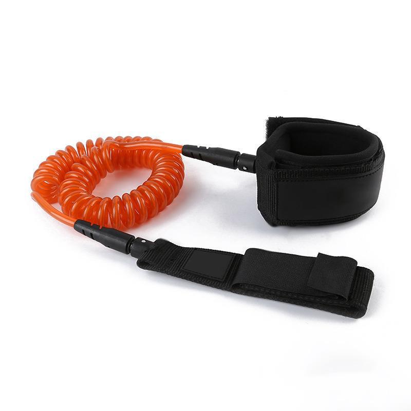 Factory direct home in stock wholesale surfboard safety rope 5-10 feet surfboard foot rope
