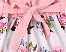 Cross-border new arrival family outfit parent-child striped printed long dress homewear mom + daughter 2 colors
