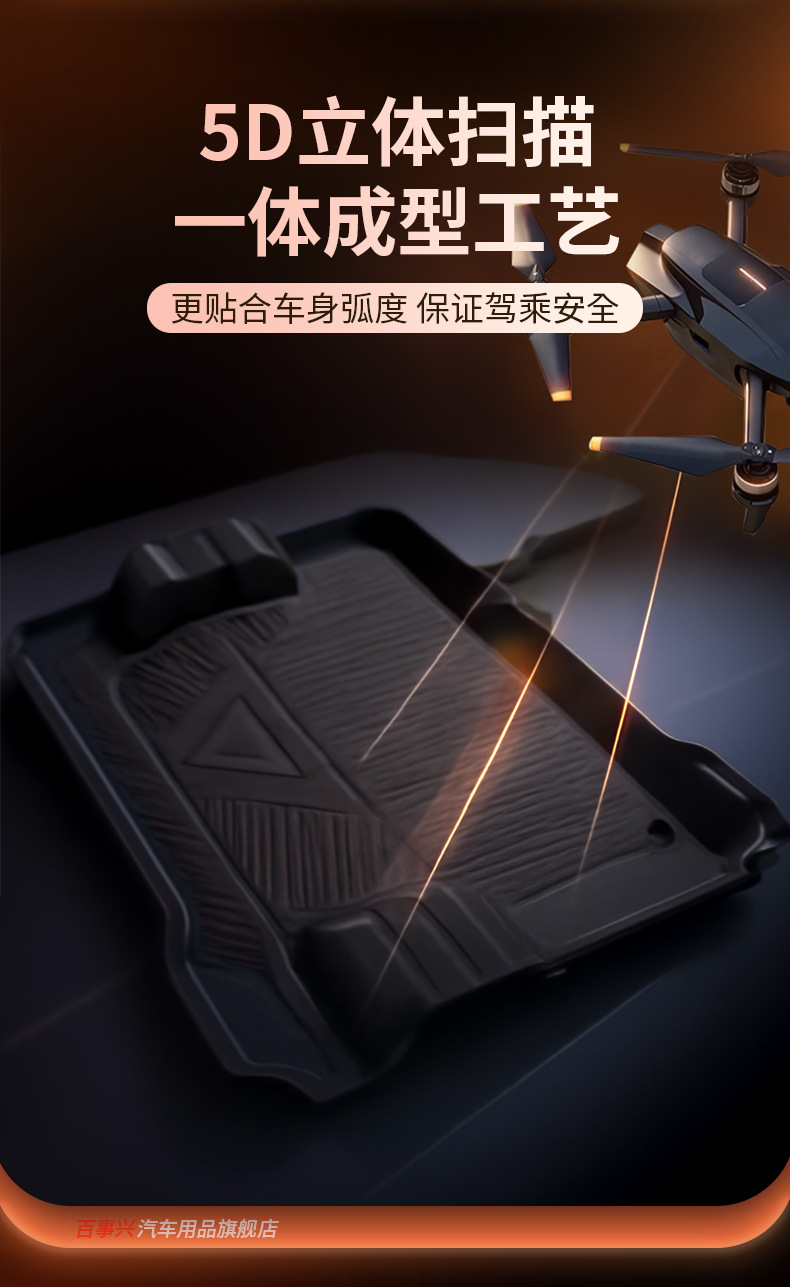 Geely Remote Star Enjoy V6E full-coverage floor mats, specialized for V7E/V5E/F1E new energy vehicles, EVTPE car floor mats