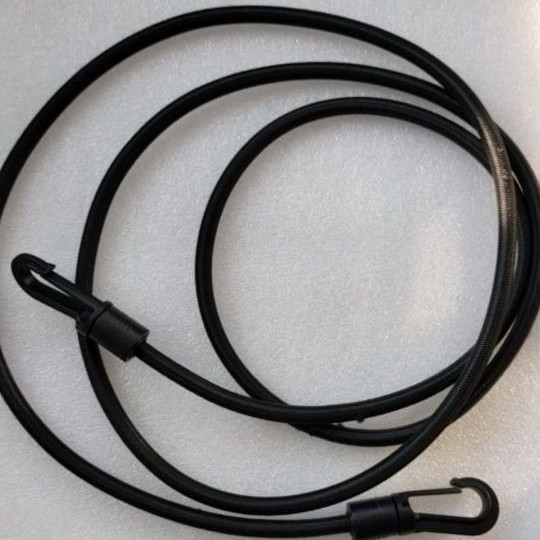 批发户外运动装备游艇游船独木舟平台舟甲板乳胶丝弹力双钩收纳绳