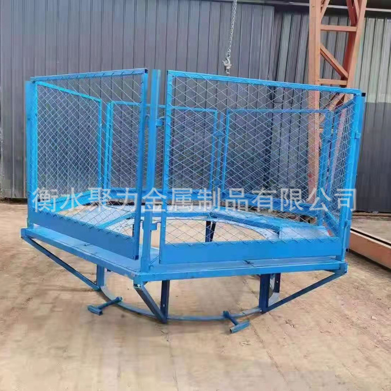 墩柱施工平台 盖梁操作平台 安全通道  梯笼式安全爬梯  现货供应