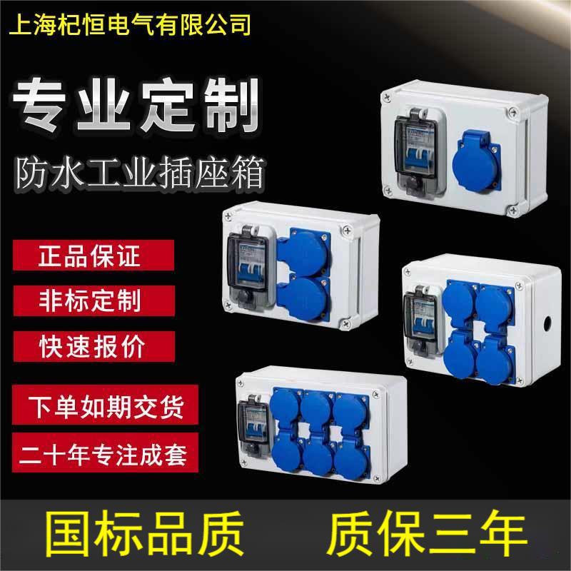 防雨工地手提小电箱开关箱工业插座箱检修电源配电箱充电桩