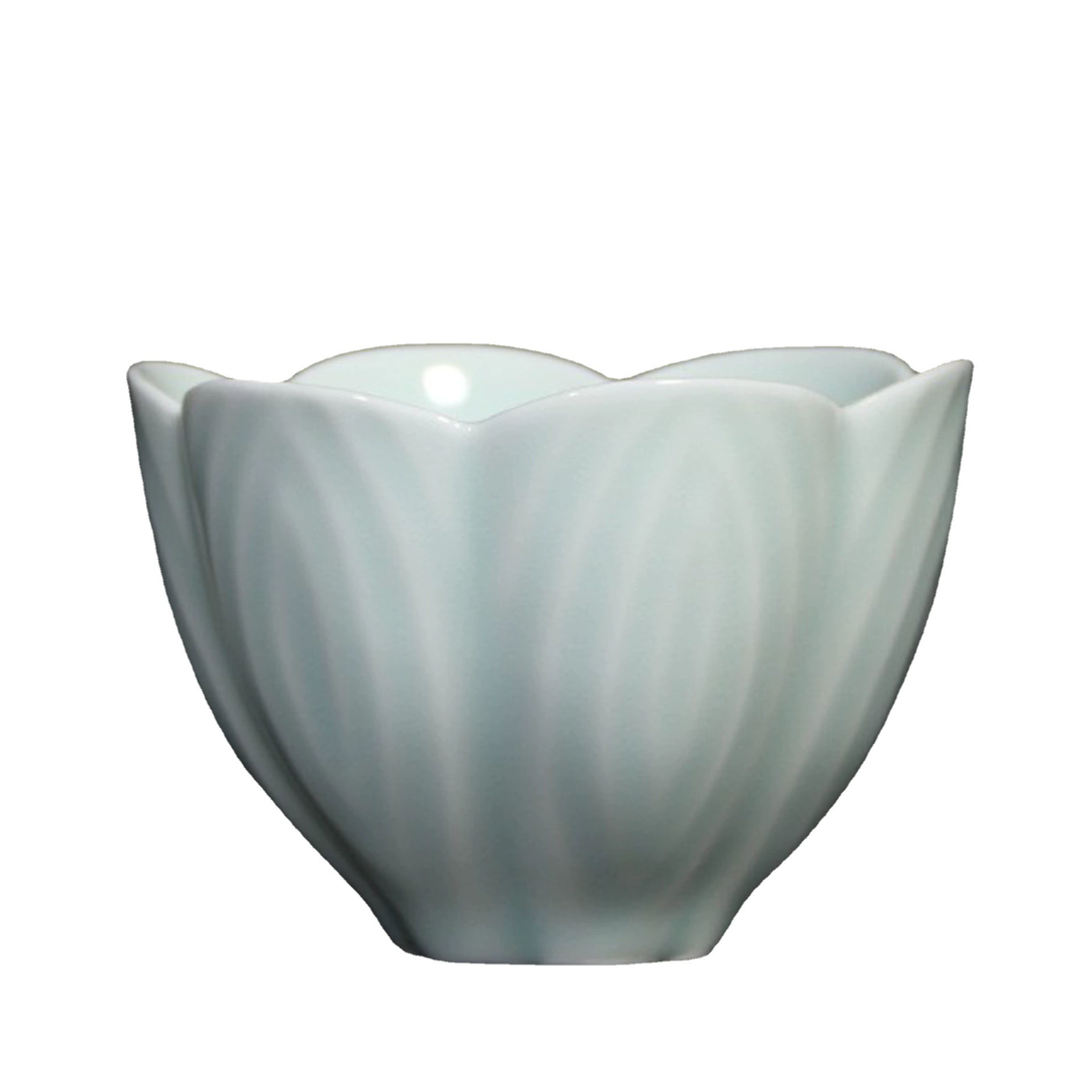 仟瓷雅集 Creative ceramic tea cup, color