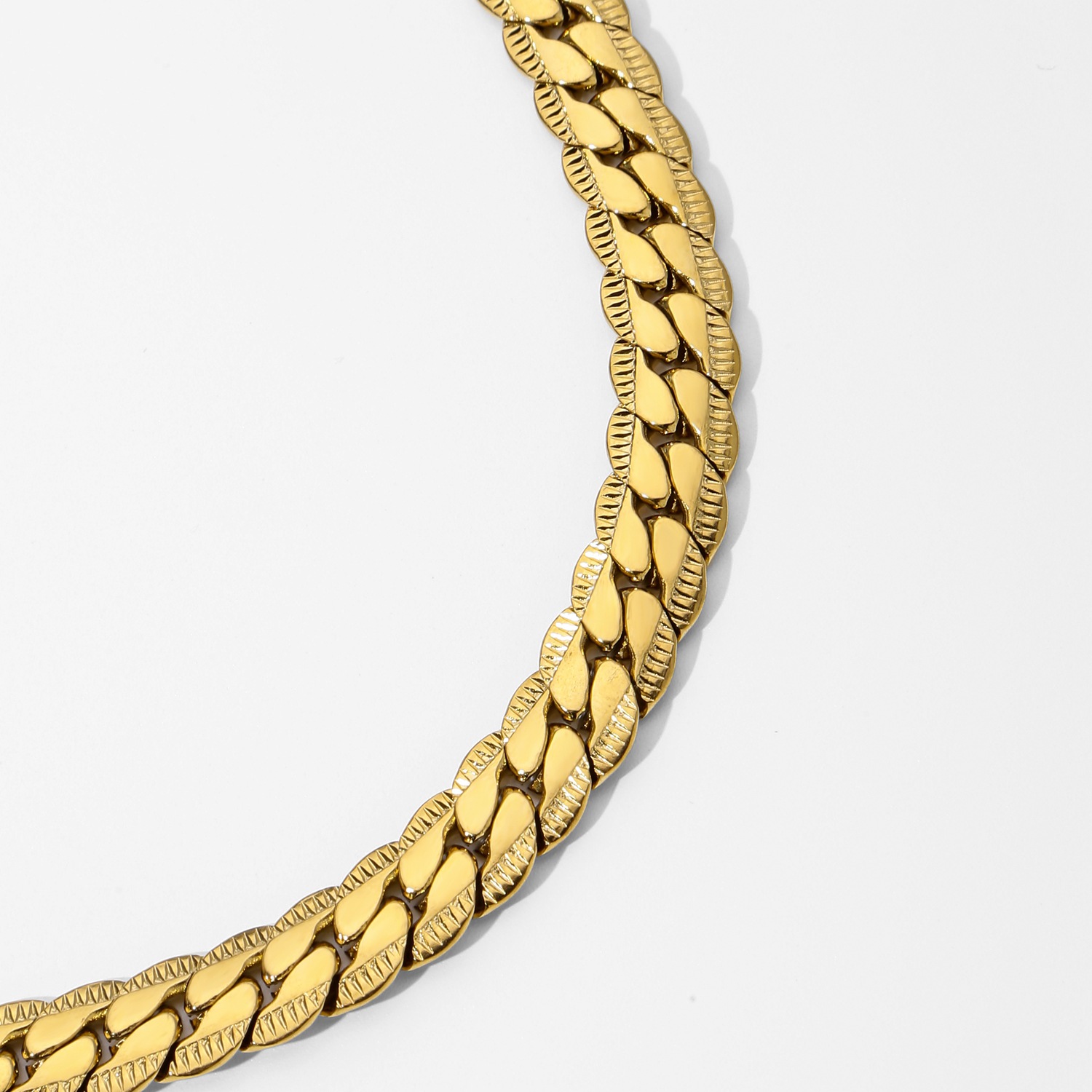 1 Piece Quantity Simple Style Classic Style Solid Color 304 Stainless Steel Plating Gold Plated Unisex Necklace
