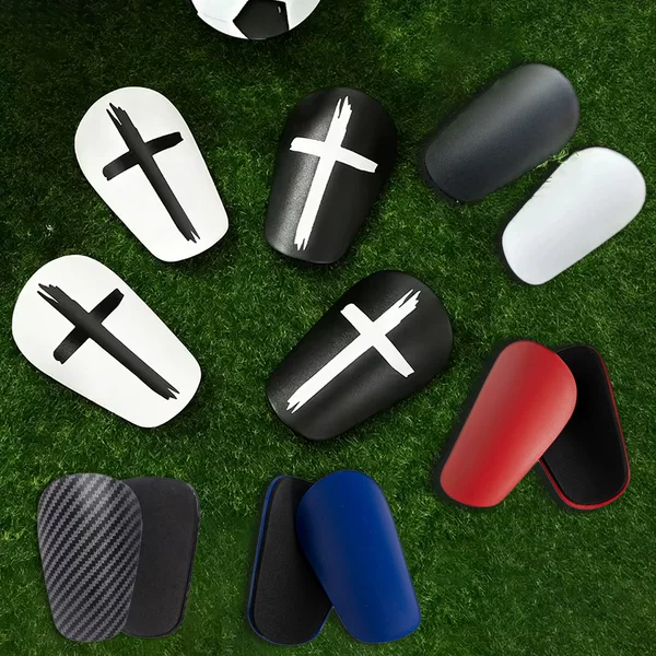 Cross-Border Mini Football Shin Pads Football Training Supplies Adult and Kidsren Shin Pads Mini Shin Pads