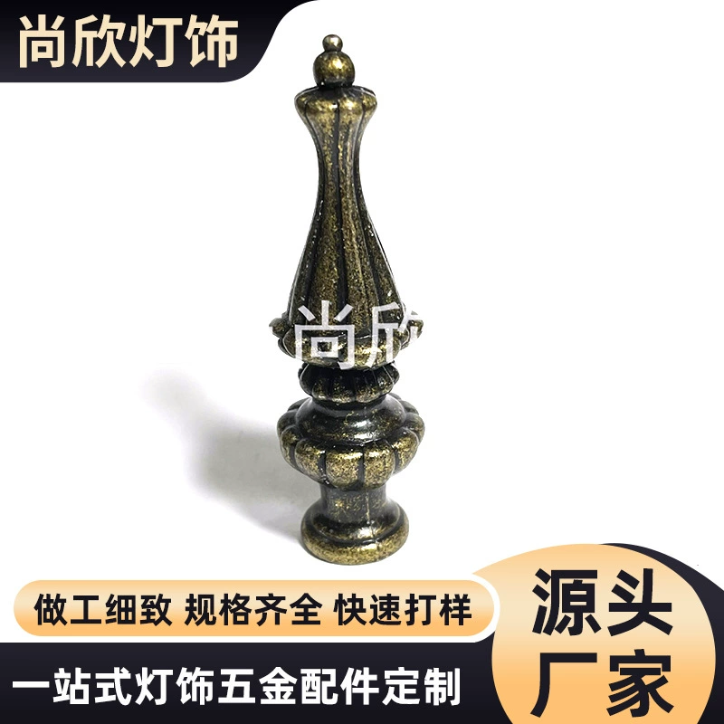 Освещение Аппаратные аксессуары сплав цинка литья под давлением лампа люстра длинные алмазный камень большая декоративная голова грубый эмбрион